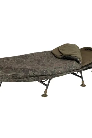 Bedchair Trakker Levelite Oval MF-HDR Wide Sleep System Paiement Sécurisé