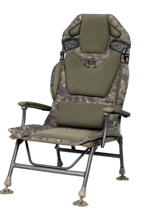 Vente Flash Level Chair Trakker Levelite Camo Longback Chair