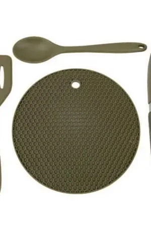 Ustensiles de cuisine trakker armolife silicone utensil set Produit De Marque