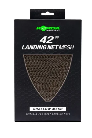 Pas Cher Filet épuisette Korda Landing Net Mesh | 42in Shallow