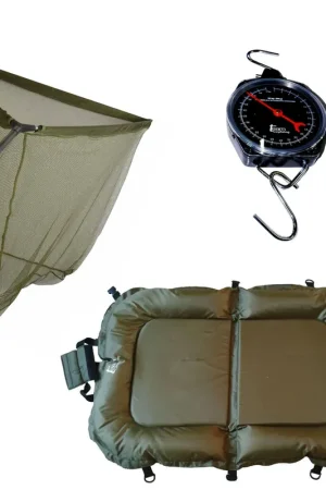 Pack Team Carpfishing No Kill Epuisette + Tapis + Peson Offre Exclusive
