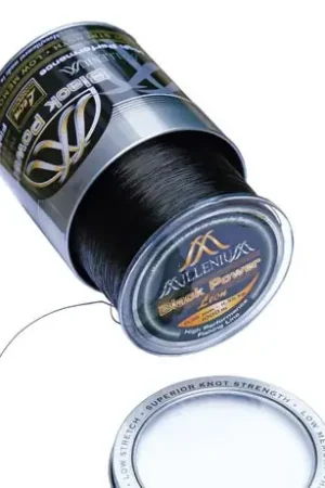 Nylon carpe leon hoogendijk millenium black power noir 1000m Soldes