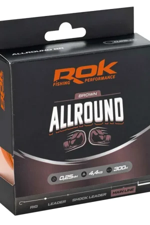 Monofilament Rok Allround Monofilament Brown 300m Seulement Aujourd'hui