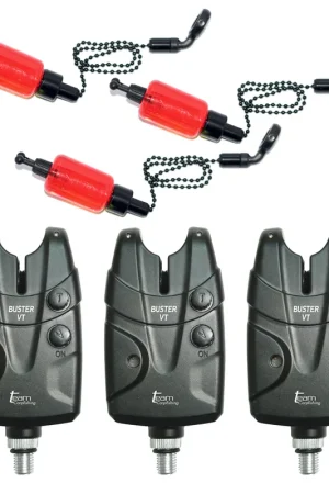 Certifié Pack Détection 3 Buster VT + 3 Hanger Process Rouge
