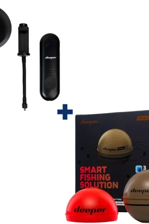 Pack Deeper Chirp+ V2 + Amplificateur Wifi pour bateau amorceur Quantité Limitée
