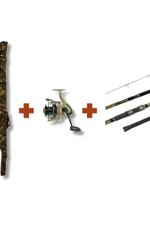 Haute Qualité Combo Carp addict Camo single 12'