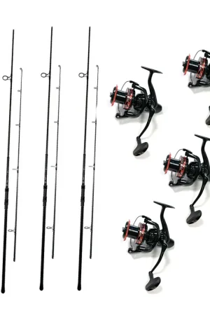Pack 4 Nomad XTR 10 3lbs + 4 Nomad Xtr 5000 Fd Commande En Gros
