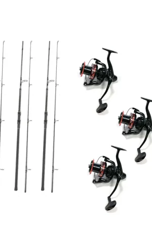 Authentique Pack 3 Nomad XTR 10 3.5lbs + 3 Nomad Xtr 5000 Fd