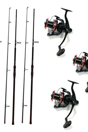 Pack 3 Nomad XTR 10 3lbs + 3 Nomad Xtr 5000 Fd Nouvelle Collection