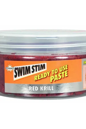 Top Vente P&acirc;tes Dynamite Baits Swin Stim Ready Paste Red Krill