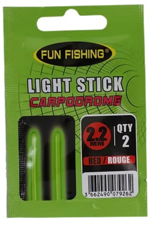 Antennes Lumineuses Fun Fishing 4.5 mm Rouge x2 Nouvel Arrivage