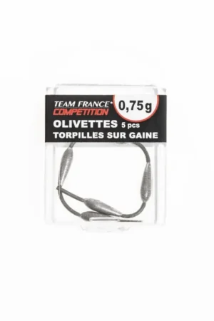 Olivettes torpilles sur gaine team france (5 pi&eacute;ces ) Bon Marché
