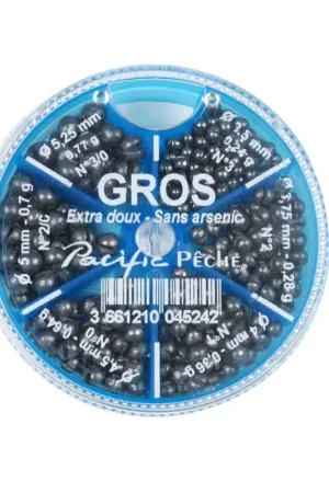 Quantité Limitée Boite de plombs fendus lemer 6 cases super doux gros