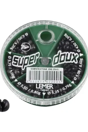 Prix Promo Boite de plombs fendus coup lemer 6 cases chevrotine zig zag