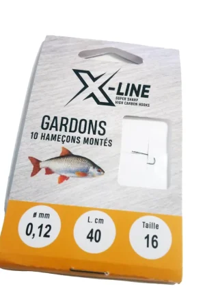 Must-Have Hameçons montés coup x line gardons 40cm (x10)