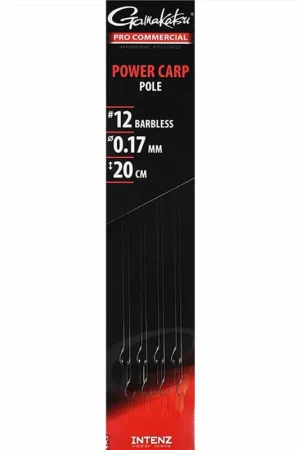 Bas de ligne Gamakatsu Power Carp Pole 20 cm x8 Solde