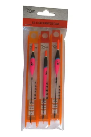 Kit de 3 lignes mont&eacute;es coup x-line &egrave;tang Super Prix