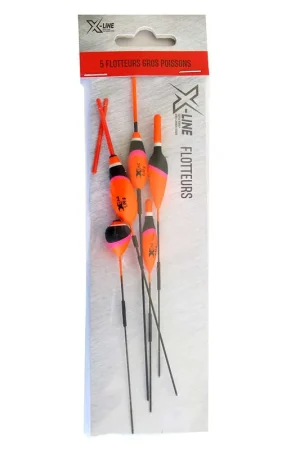 Nouvelle Collection Kit 5 flotteurs x-line gros poissons