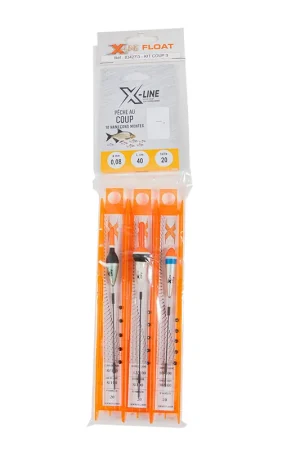Commande En Gros Lignes montées coup x-line kit 3 lignes + hameçons montés