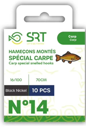 Hameçon Monté SERT Spécial Carpe 70cm Jusqu'à Épuisement Des Stocks