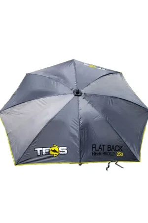 Parapluie Teos Flat Back Fiber Brolly 250 Prix Réduit