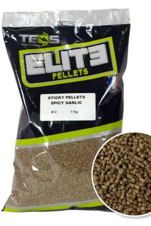 Satisfait Ou Remboursé Pellets TEOS Elite Sticky Pellets Spicy Garlic 2mm 1kg