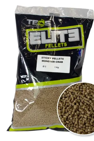 Dernier Modèle Pellets TEOS Elite Sticky Pellets Monster Crab 2mm 1kg