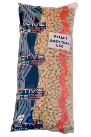 Commander Maintenant Pellets d'amor&ccedil;age coup active baits babycorn pellets sachet de 5 kg