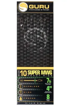 Bas de ligne guru smwg standard hair 4" (10cm) Satisfait Ou Remboursé