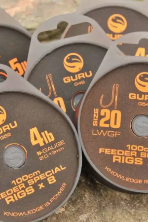 Super Prix Hameçons montés coup guru lwgf feeder rig 1m (x8)
