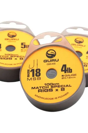 Affaire À Saisir Hameçon monté GURU MAtch Special Rig 1m (x8)