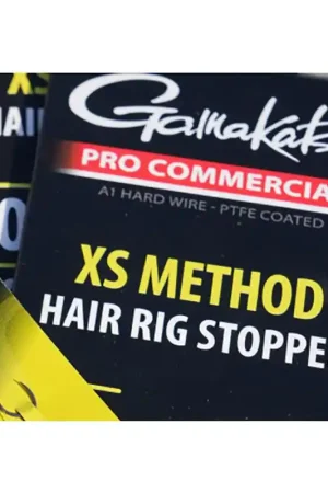 Bas de Ligne Gamakatsu XS Method Hair Rig Stop 10 cm x8 Populaire
