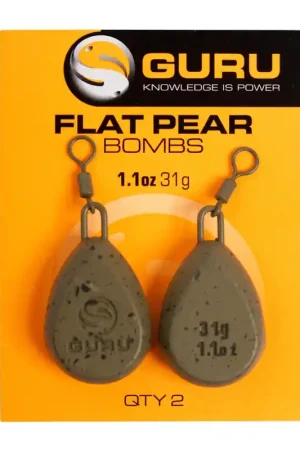 Usine Directe Plombs poire Guru FLAT PEAR BOMB (X2)