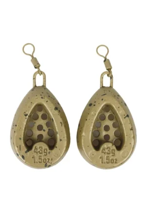 Super Prix Plombs d'arlesey coup guru impact bomb (x2)