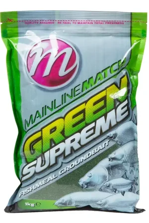 Amorce mainline green supreme sac de 1 kg Satisfait Ou Remboursé