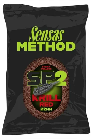 Amorce Feeder Sensas Method Sticky Krill 650 g Quantité Limitée