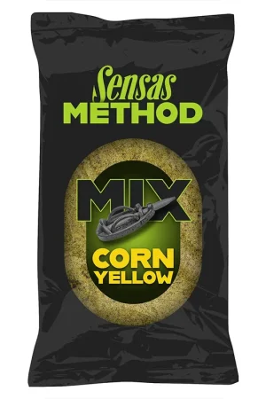 Amorce Sensas Method Mix Yellow Corn 1 Kg Nouvelle Collection