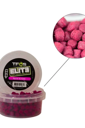 Nouveauté Pellets Soft Hook Teos Elite Squid/Krill 8mm 90g