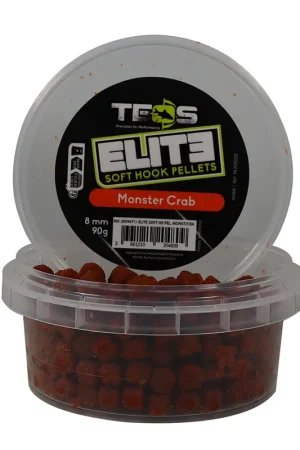 Prix Réduit Pellets Soft Hook Teos Elite Monster Crab 8mm 90g