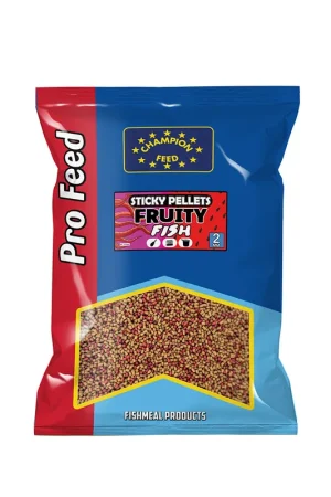 Seulement Aujourd'hui Pellet Champion Feed Sticky Pellets 2mm Fruity Fish 650g