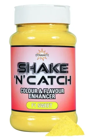 Affaire À Saisir Additif en Poudre dynamite Baits Shake'N'Catch Colour & Flavour Enhancer Arôme F1 Sweet Yellow