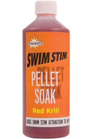 Prix Promo Attractant liquide Dynamite Baits Pellet Soak Red Krill 500 ml