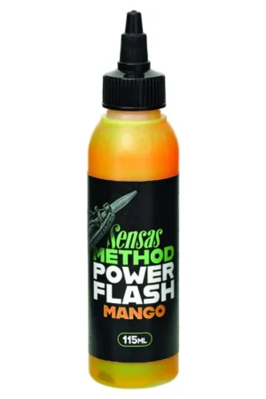 Attractant Sensas Power Flash Mango 115 ml Offre Limitée