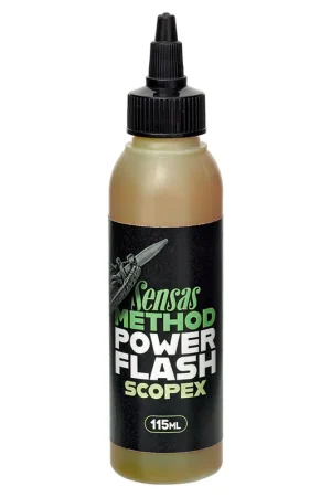 Attractant Sensas Power Flash Scopex 115 ml Nouvel Arrivage
