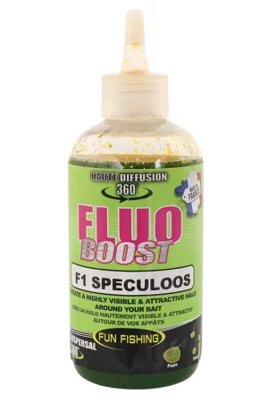 Certifié Fluo Boost Fun Fishing F1 Speculoos 185ml