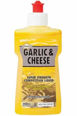 Quantité Limitée Attractant Liquide Dynamite Baits Garlic & Cheese 250 ml