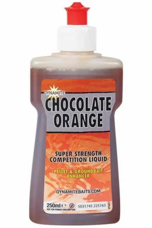 Attractant Liquide Dynamite Baits Chocol.Orange 250 ml Dernier Modèle