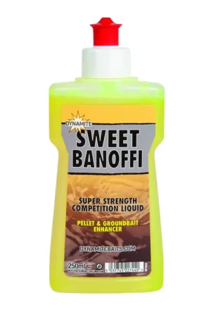 Attractant Liquide Dynamite Baits Sweet Banoffi 250 ml Retour Gratuit