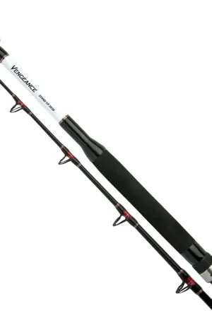 Canne traine mer shimano vengeance stanp up 1.65m 30-50lb Prix Réduit