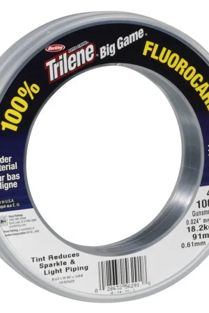 Soldes Fil fluorocarbone berkley leader clear 68m ou 90m